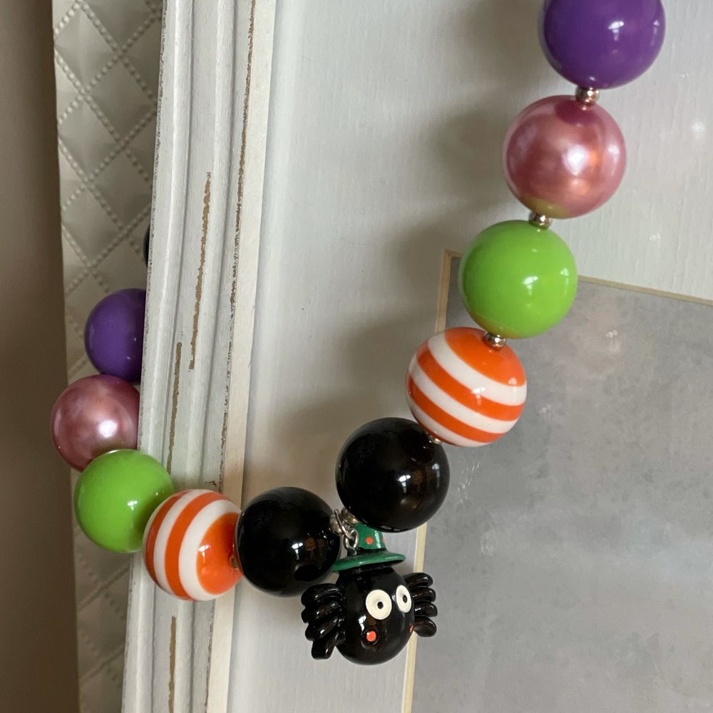 Children’s Halloween chunky necklace